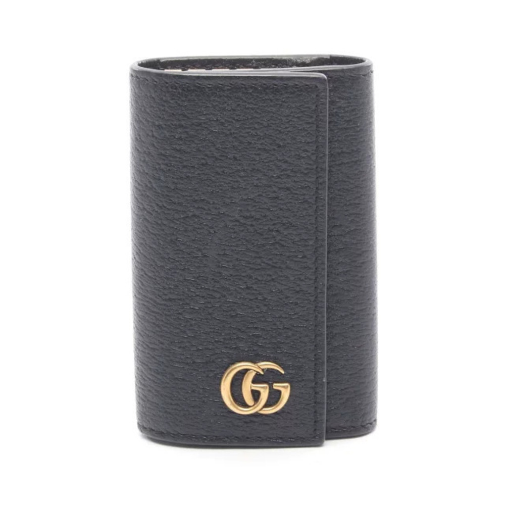 Gucci GG Marmont Case Leather Black